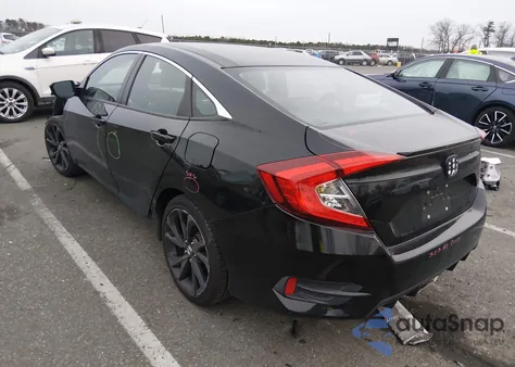 2019 Honda Civic Sport из США, поврежденный, VIN 19XFC2F84KE201615